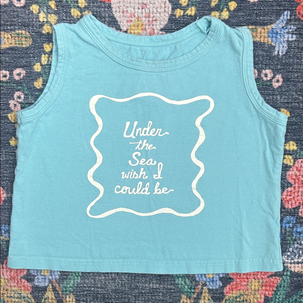 Sweet Honey Little Mermaid Graphic Tank Top, Size 3T